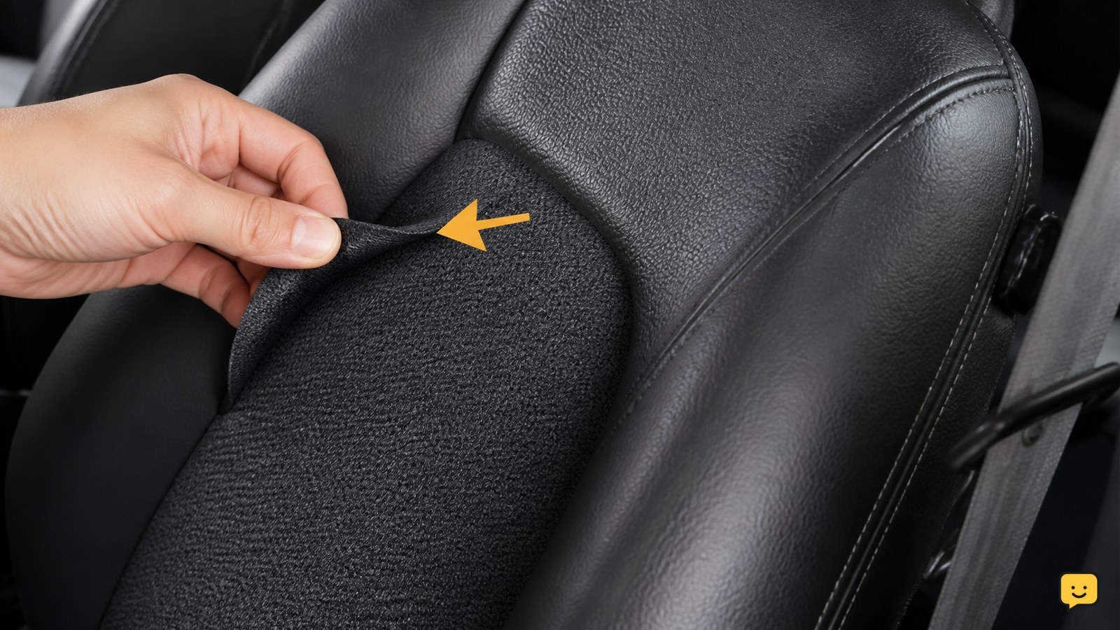 how to clean car seats: Identify the seat material before applying cleaner
