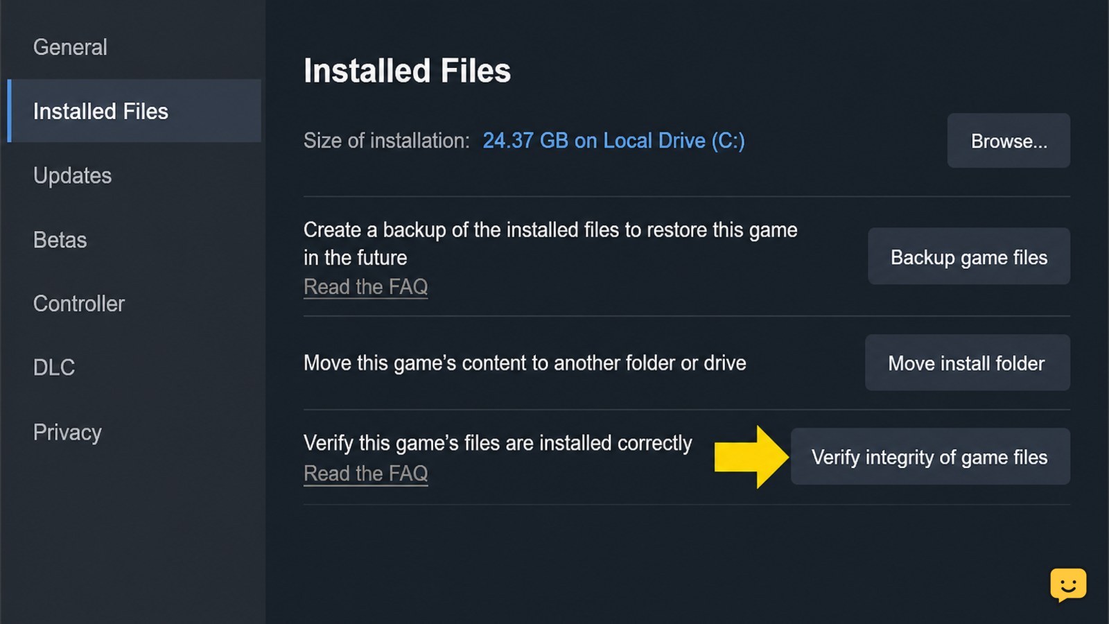 Steam Properties window showing DragonSword Awakening Installed Files and the file verification control