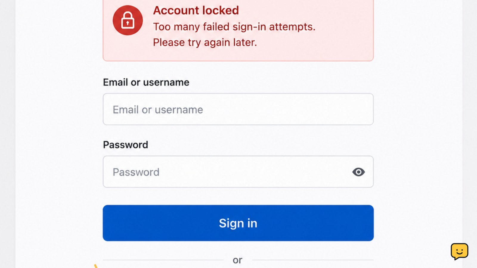 Account Locked After Too Many Login Attempts: Recover It