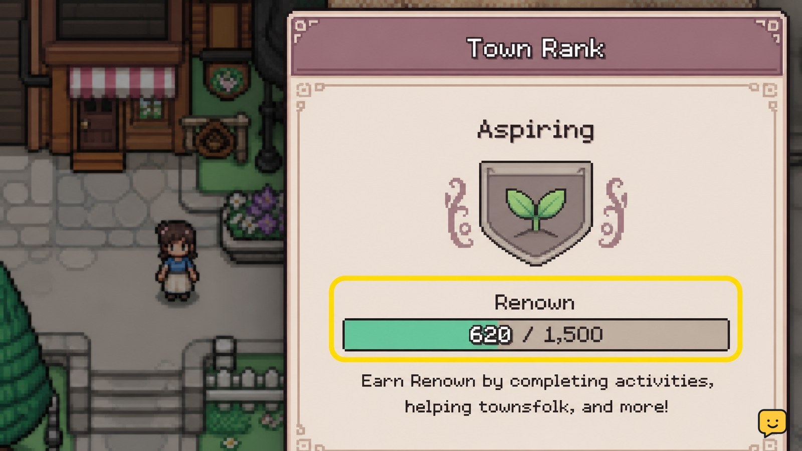 Fields of Mistria Town Rank Guide: Raise Renown