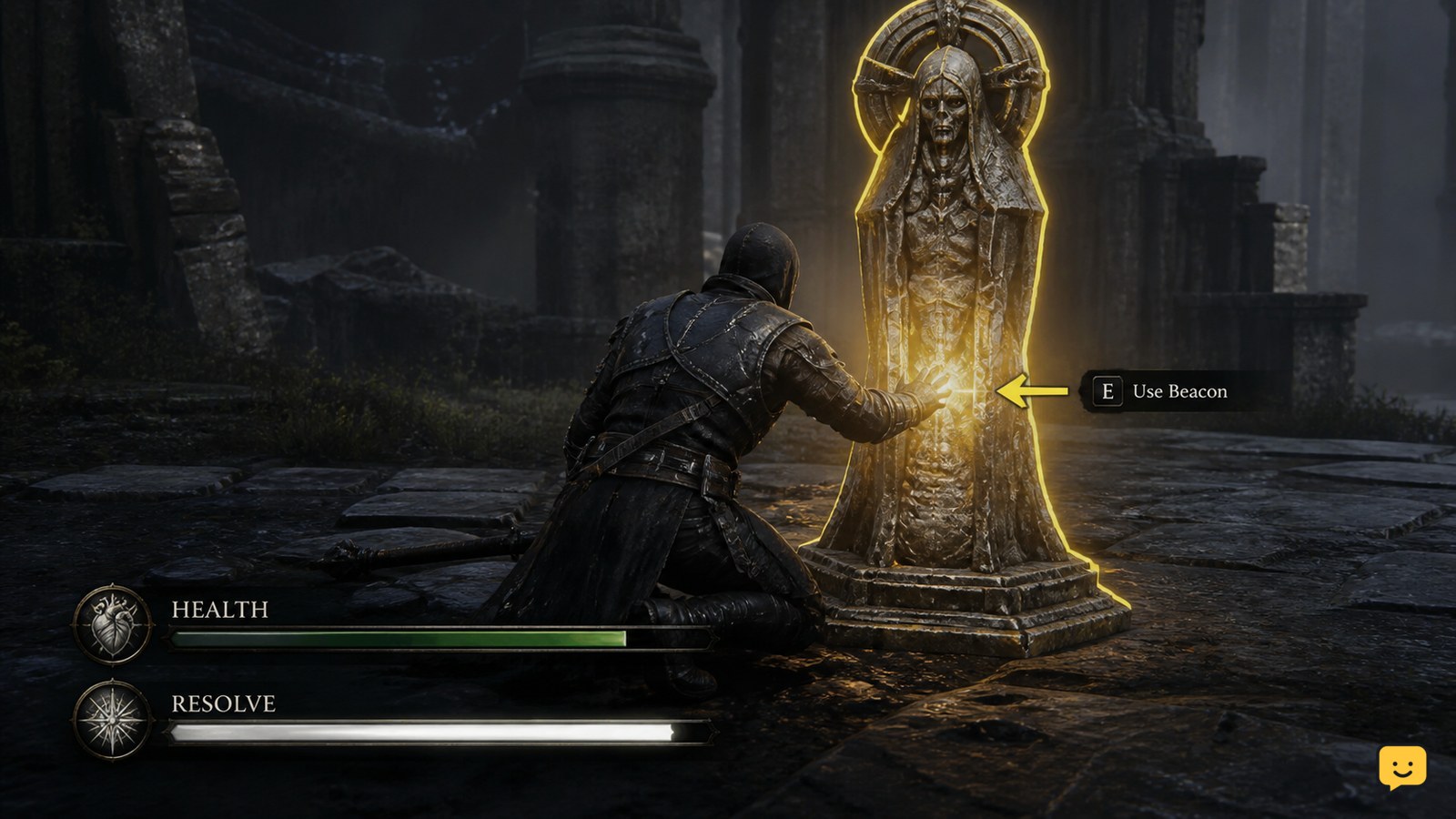 Mortal Shell II How to Heal: Use Beacons