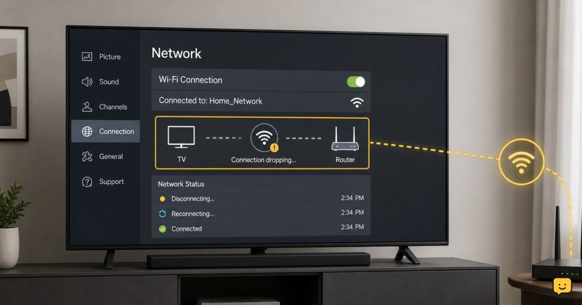 LG TV Keeps Disconnecting From Wi-Fi? Fix It