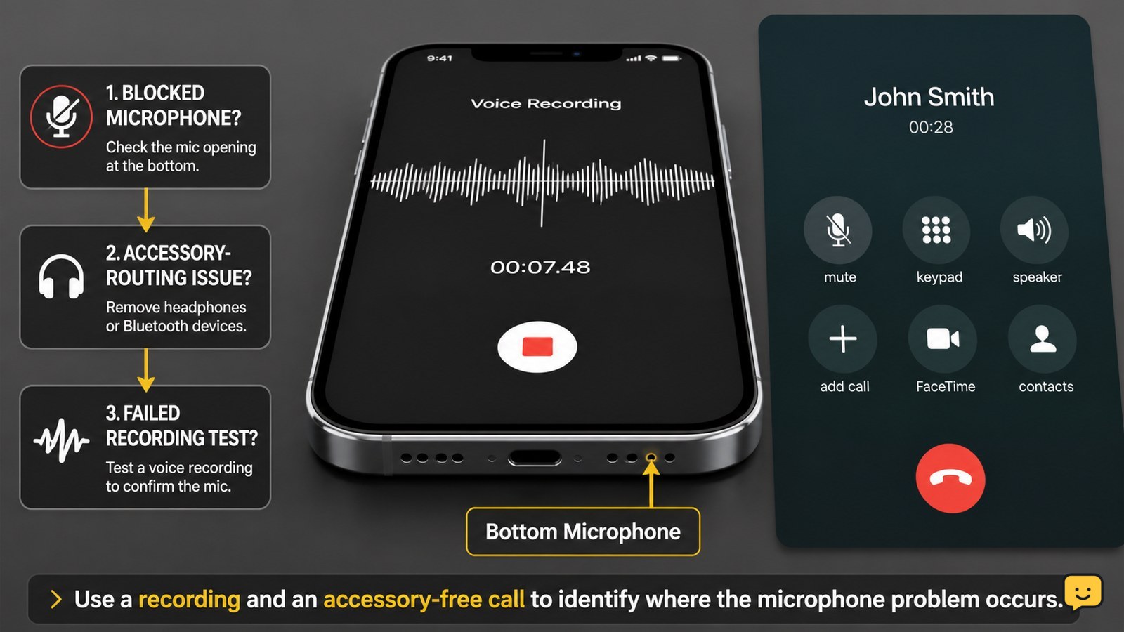Phone Microphone Not Working During Calls: Fixes