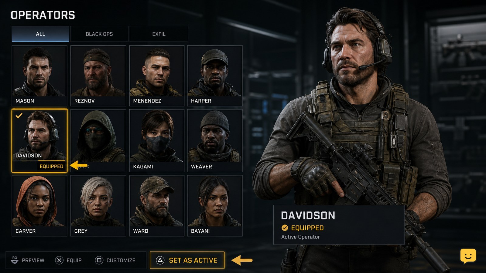 Black Ops 7: How to Change Operators in Lobby