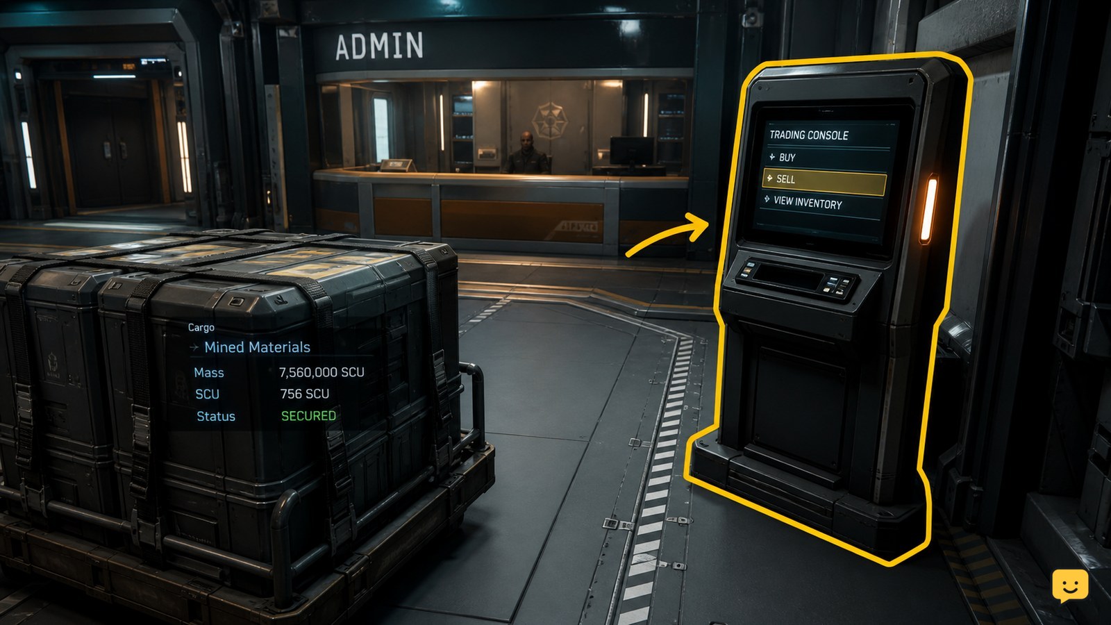 Star Citizen How to Sell Mined Materials