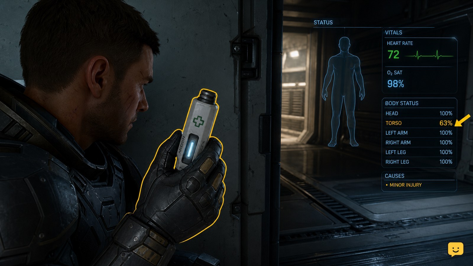 Star Citizen How to Use a MedPen to Heal