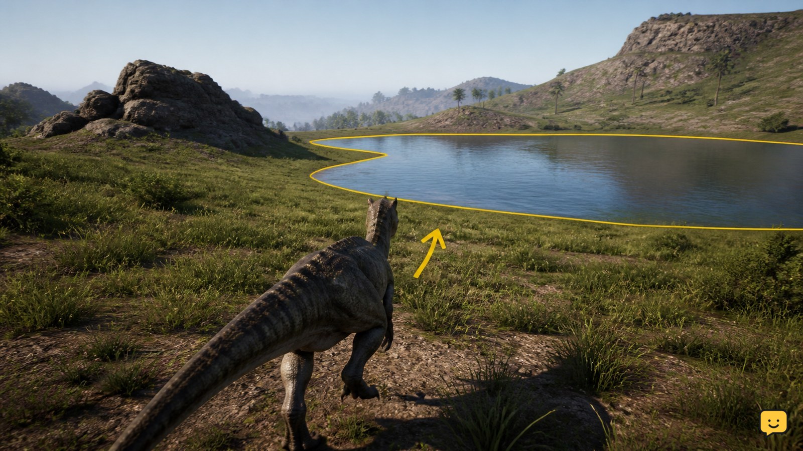 How to Find Water in The Isle: Use Landmarks