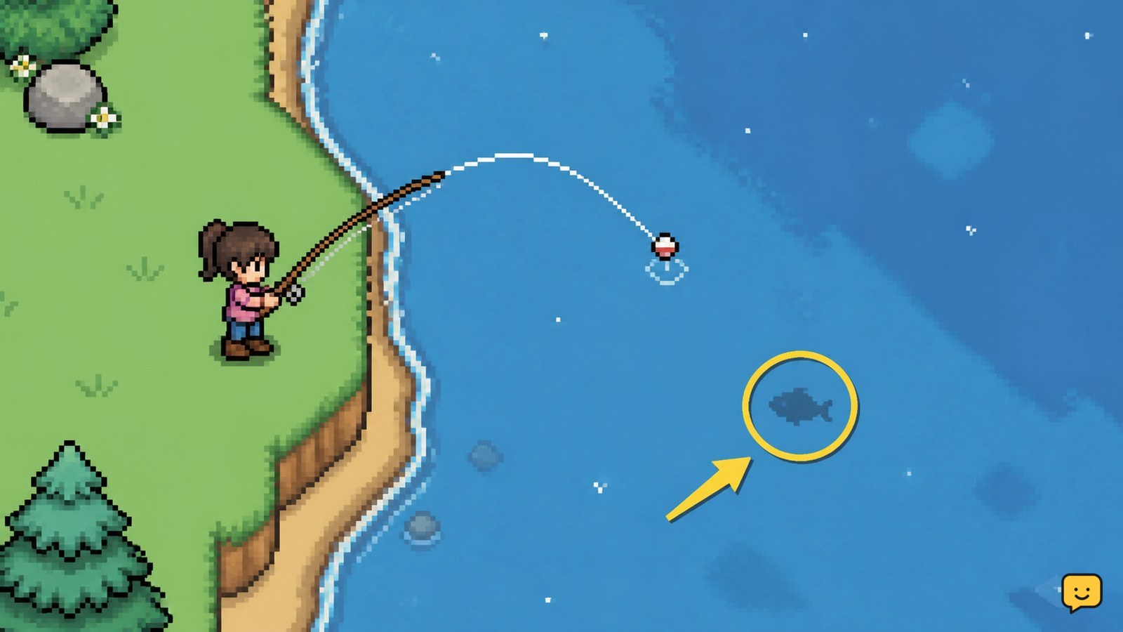 Fields of Mistria How to Catch Fish: Timing
