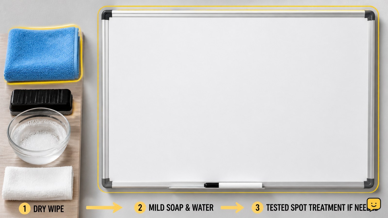 How to Clean a Whiteboard: Remove Ghosting
