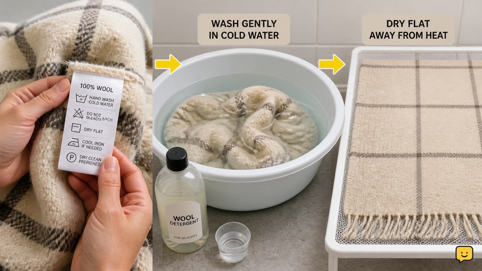 How to Wash a Wool Blanket: Prevent Shrinkage