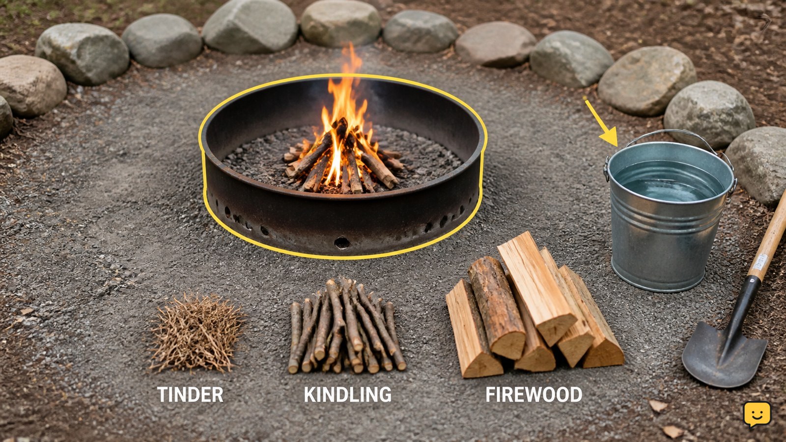 How to Build a Campfire: Safe, Steady Heat