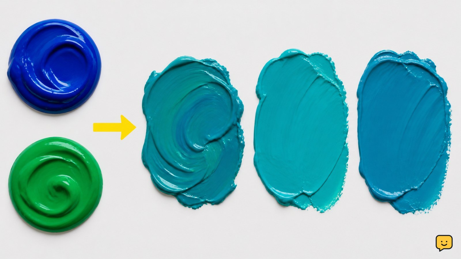 What Does Blue and Green Make? Mix Teal