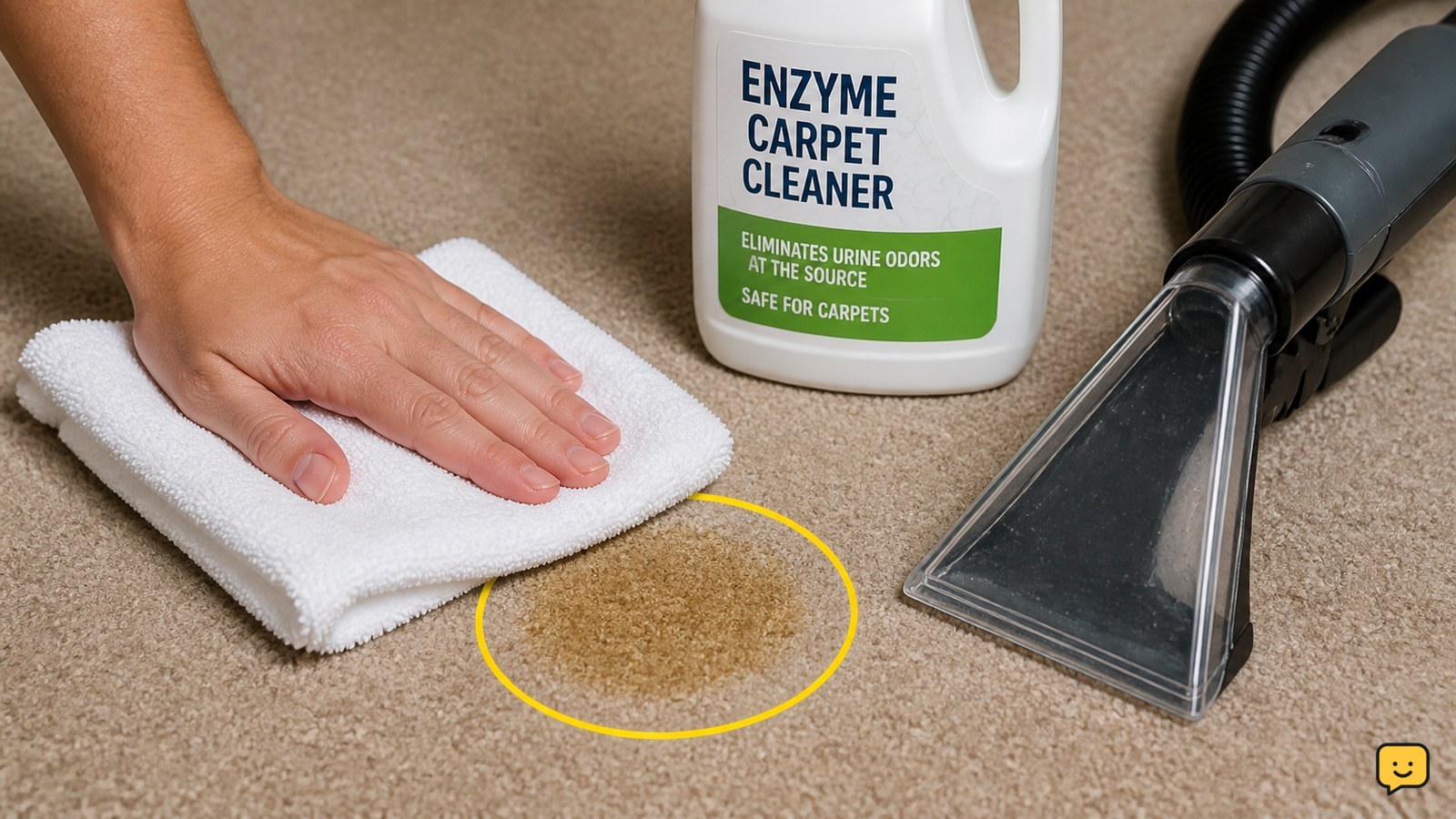 How Do You Get the Pee Smell Out of Carpet: Safely