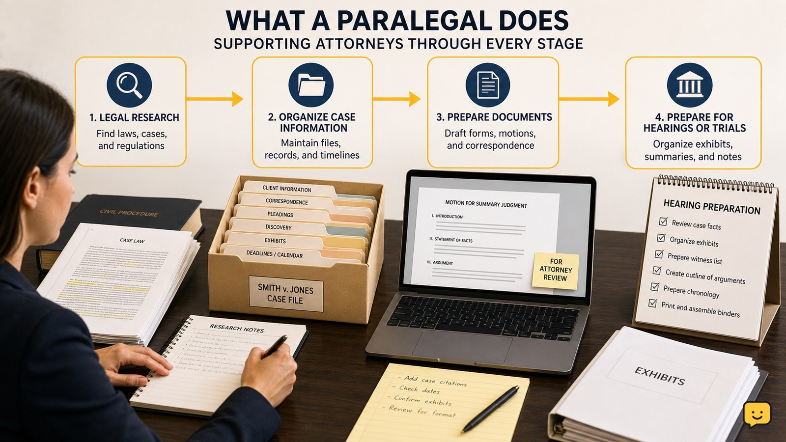 What Does a Paralegal Do? Legal Work Explained