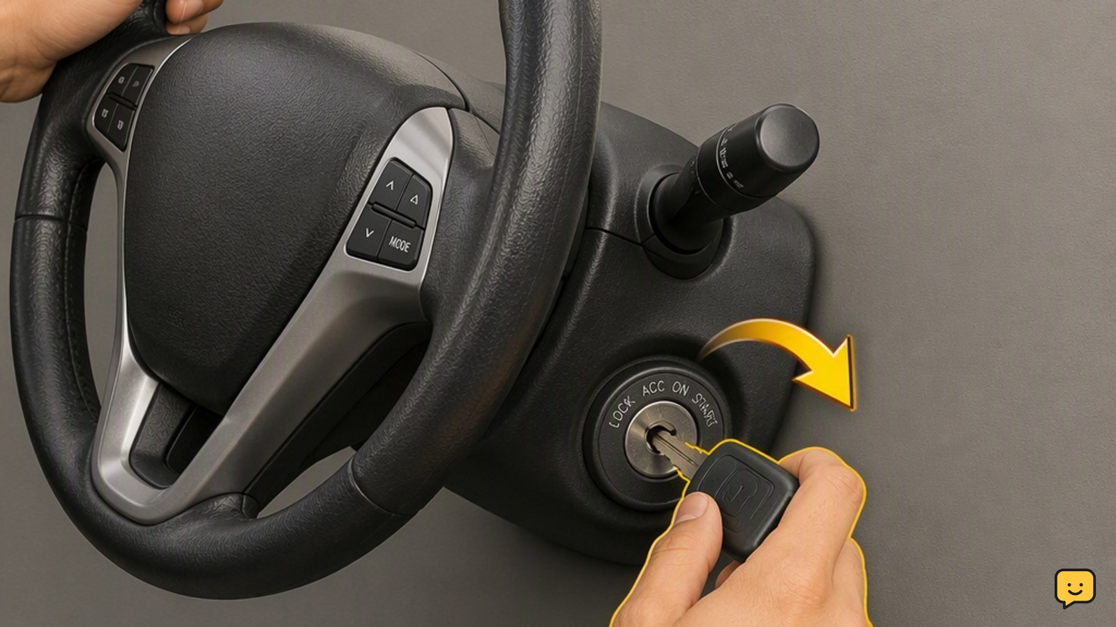Steering Wheel Locked and Key Won’t Turn: Start Here