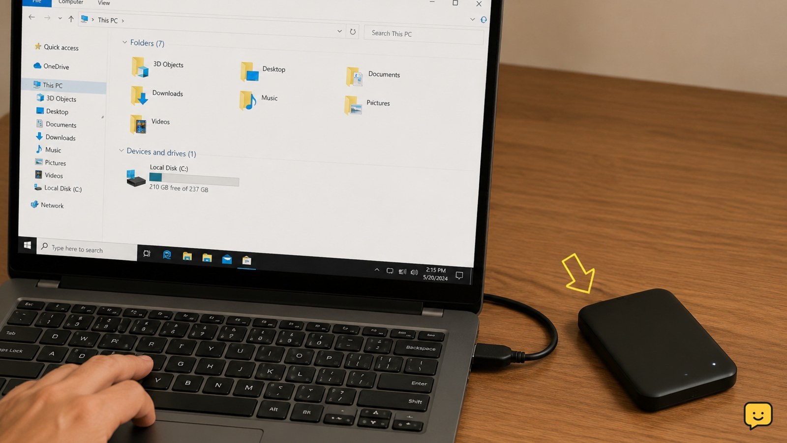 Windows 11 External Drive Not Showing in File Explorer