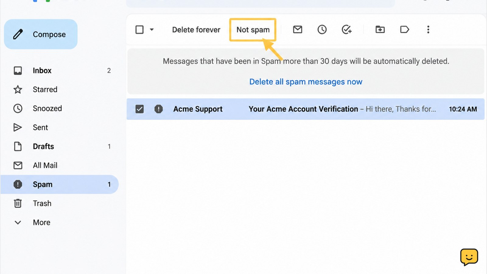 Gmail Emails Going to Spam Without Marking Them
