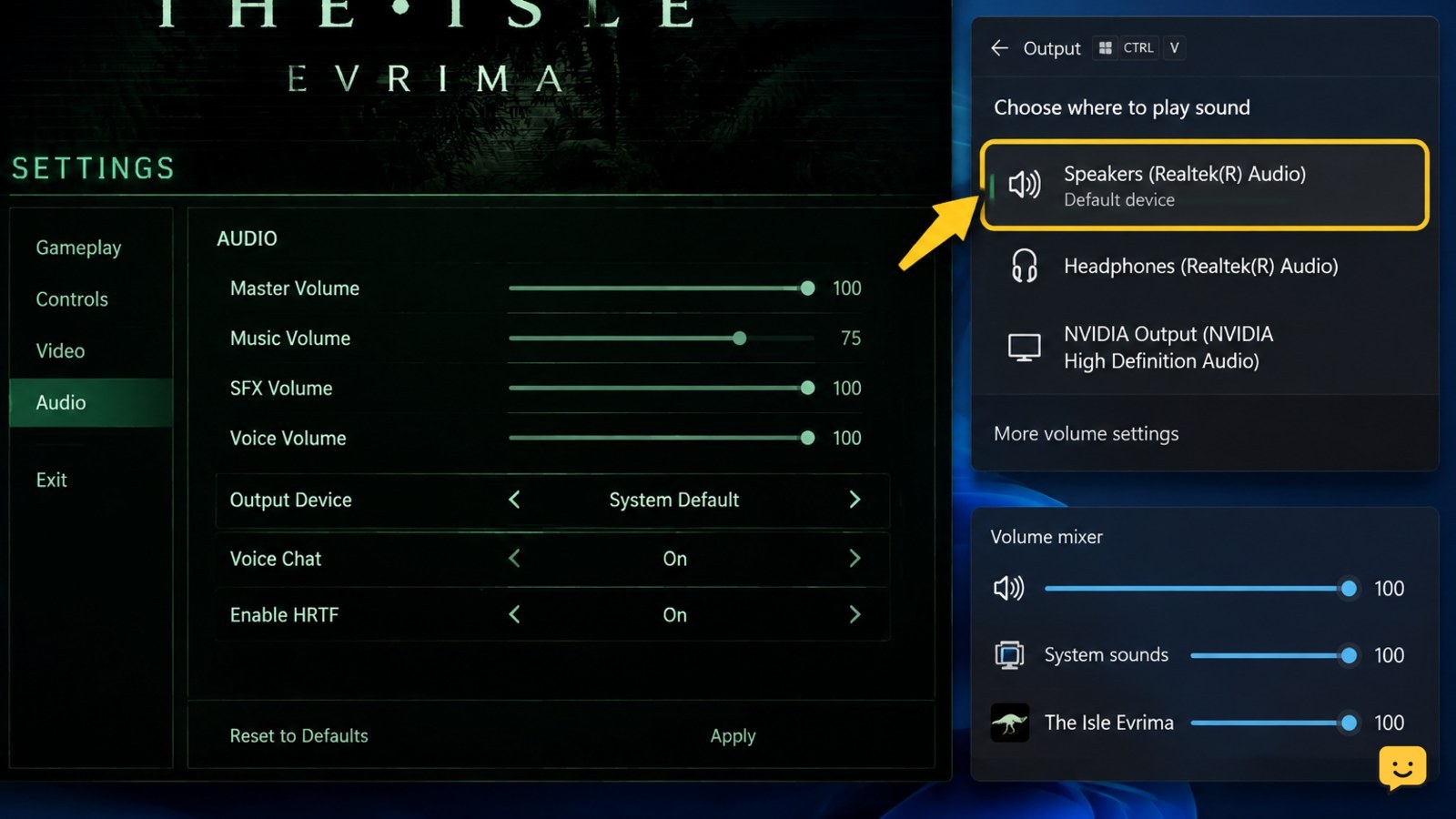The Isle Evrima Audio Not Working: Fix It Fast