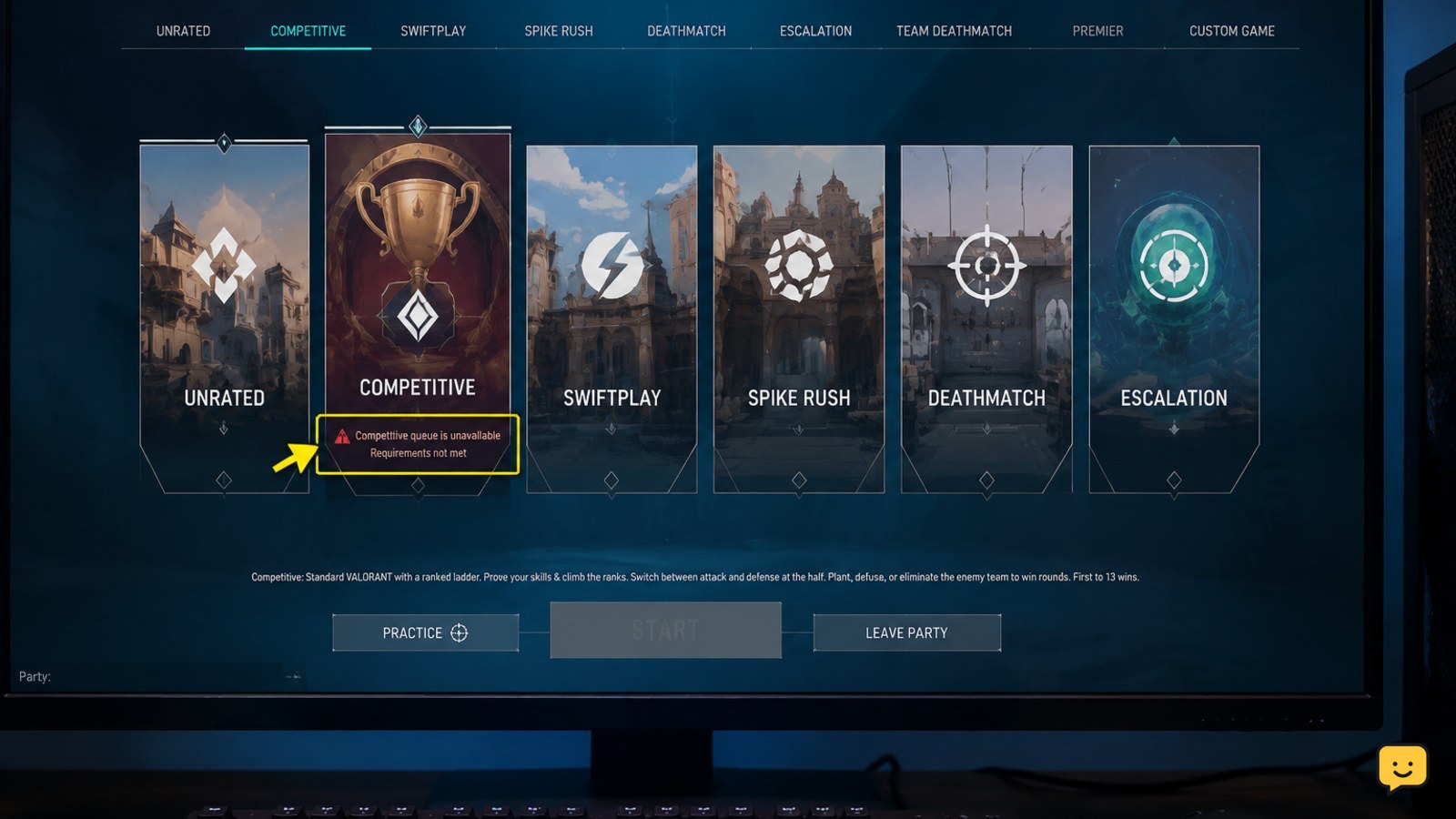 Why Can’t I Queue for Competitive in Valorant: Quick Fix