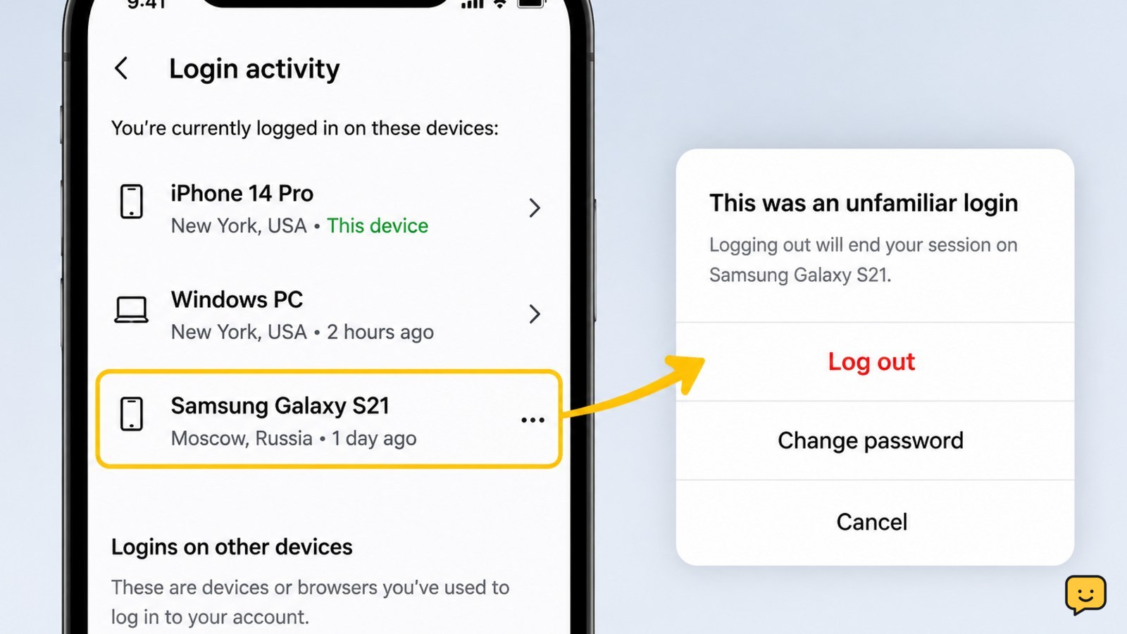 How to Remove Unknown Instagram Login Sessions