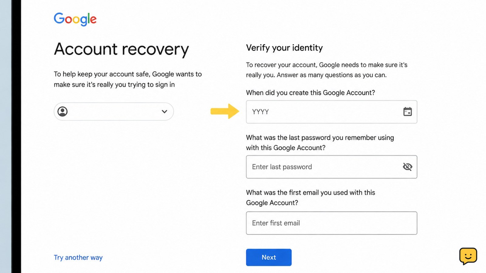How to Recover an Account With No Recovery Options