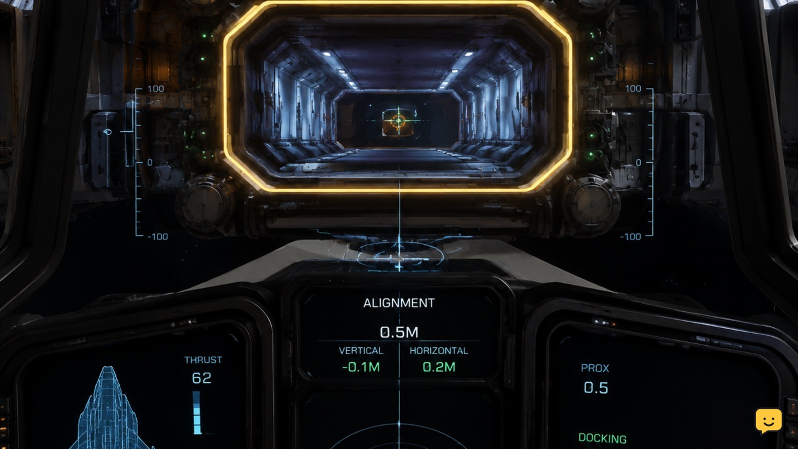 Star Citizen How to Dock and Undock a Ship: Alignment Cues