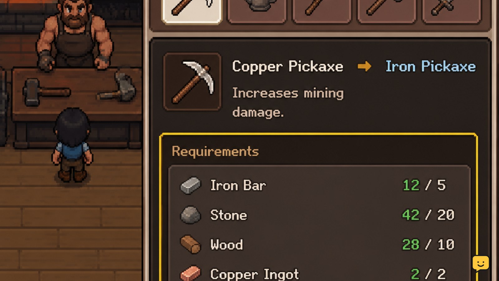 Fields of Mistria Tool Upgrade Materials Guide: Costs