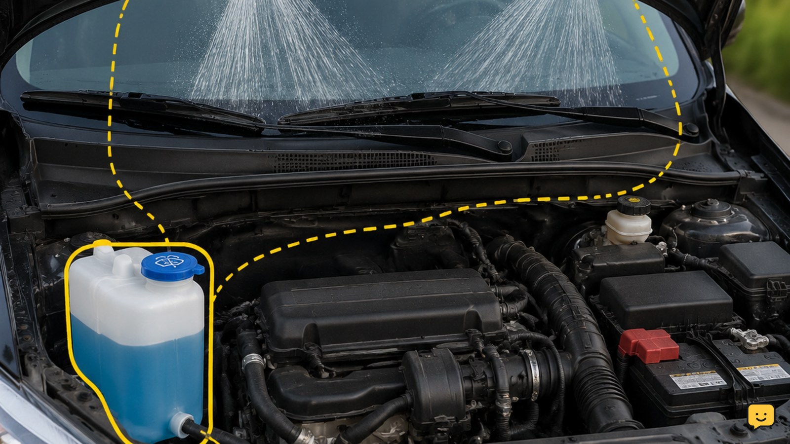 Car Windshield Washer Fluid Not Spraying: Fix It