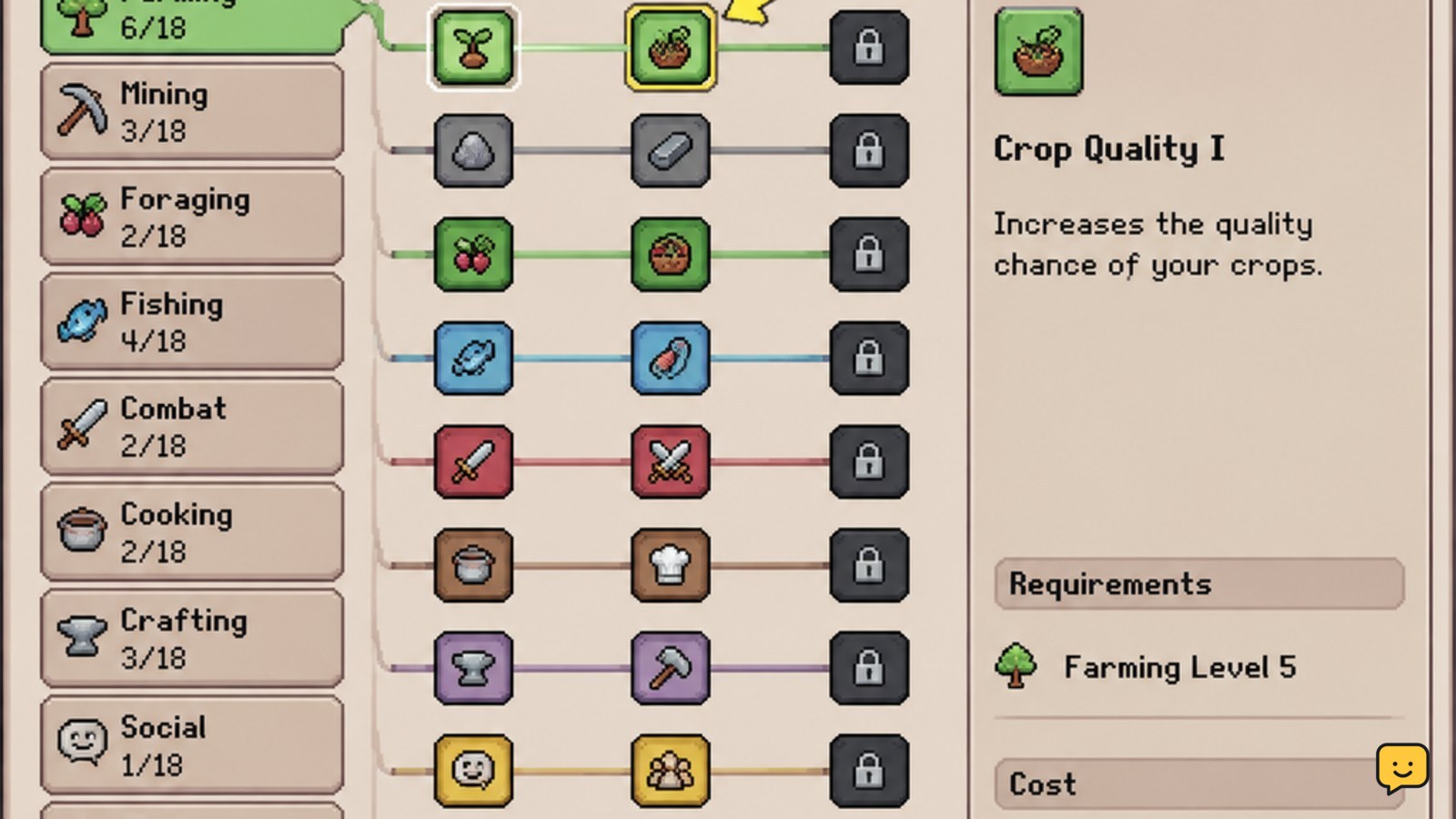Fields of Mistria Skill Perks Guide: Durable Value