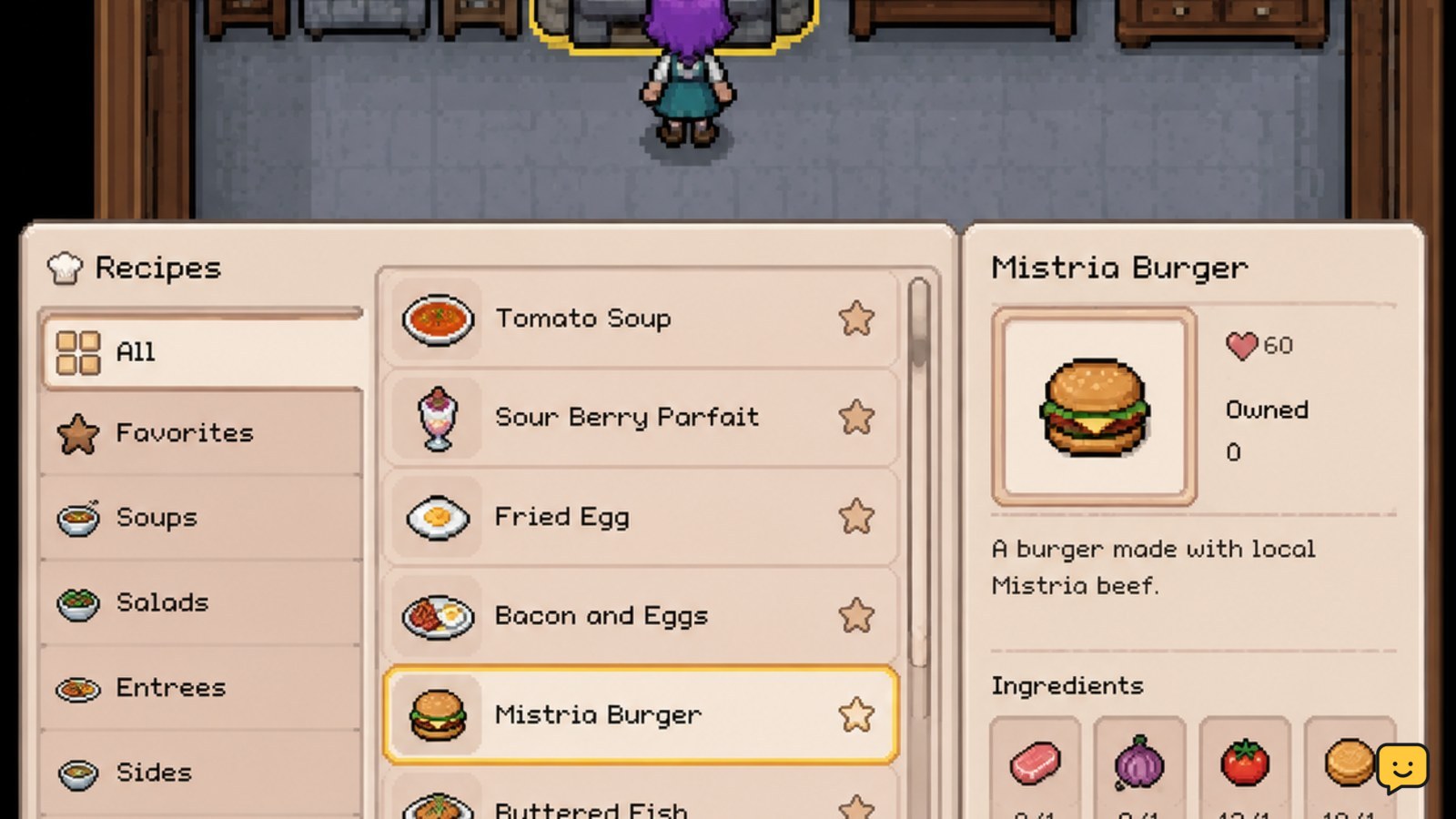 Fields of Mistria: Cooking Recipes Guide